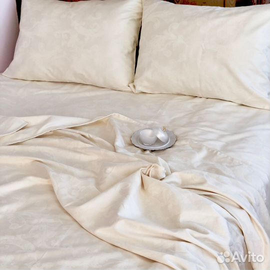 «Шампань» сатин-жаккард, 100 хлопок