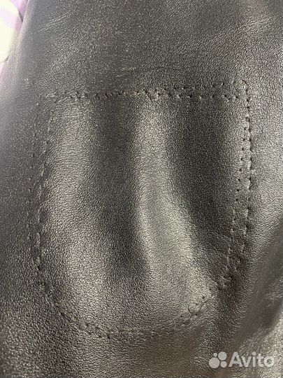 Куртка кожаная