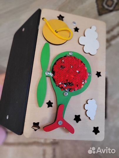 Бизиборд домик