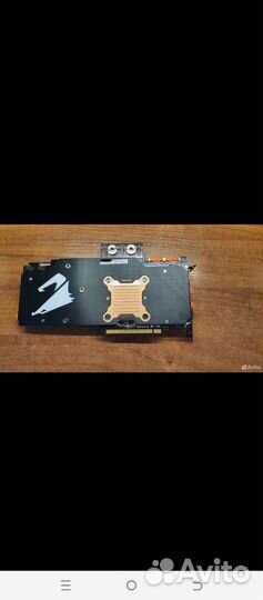 Видеокарта GTX 1080 ti aorus xertrim edition