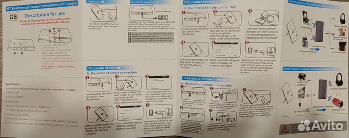 Bluetooth приёмник/передатчик BLS-TX6