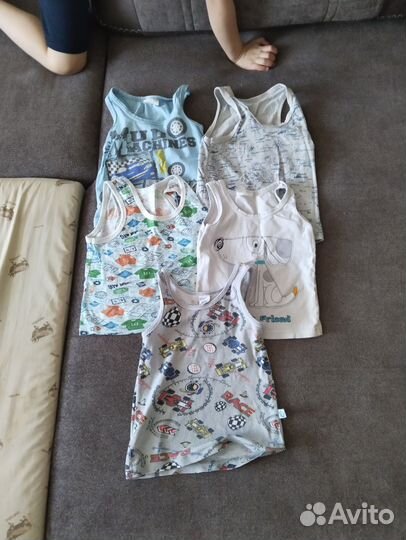 Детские вещи пакетом на мальчика 80