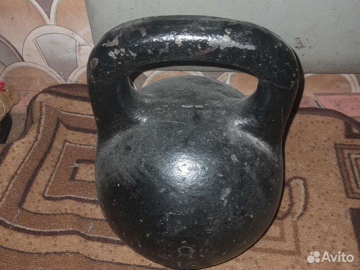 Гиря чугунная 16 кг