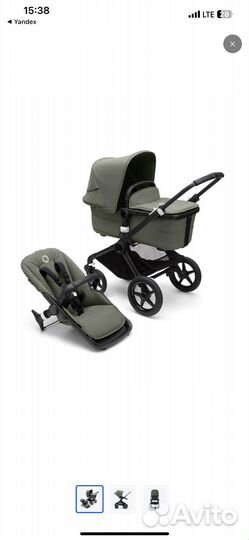 Коляска Bugaboo Fox 3 Green