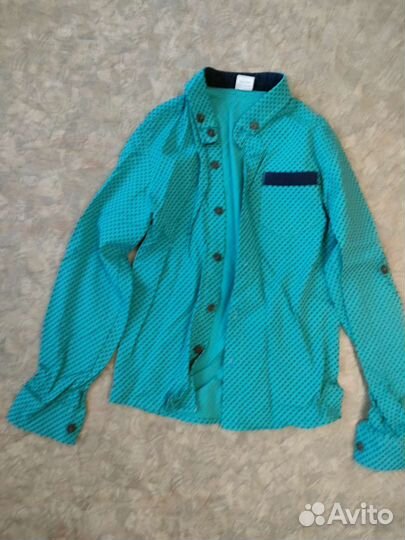 Рубашка на мальчика 122 рост