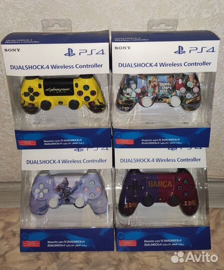 Геймпады для PS4 Dualshock 4 v2 редкие