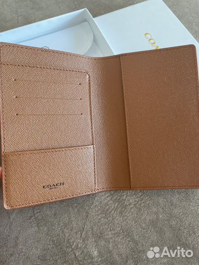 Обложка на паспорт coach