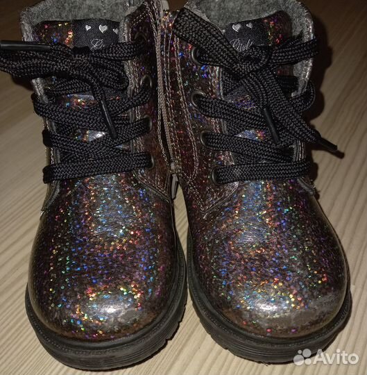 Ботинки демисезонные для девочки 23