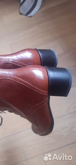 Ботильоны натуральная кожа новые 38 р