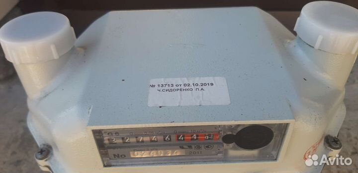 Газовый счетчик сгмн-1М1 G6