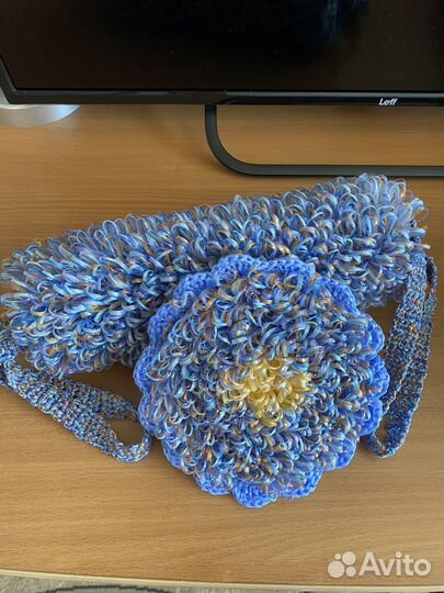 Мочалка ручной работы