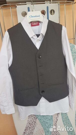 Школьный костюм для мальчика 134 тройка