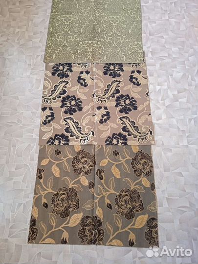Мебельная ткань, куски 70*70