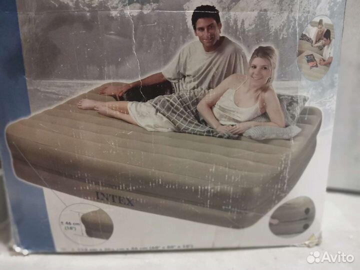 Надувной матрас двухспальный бу
