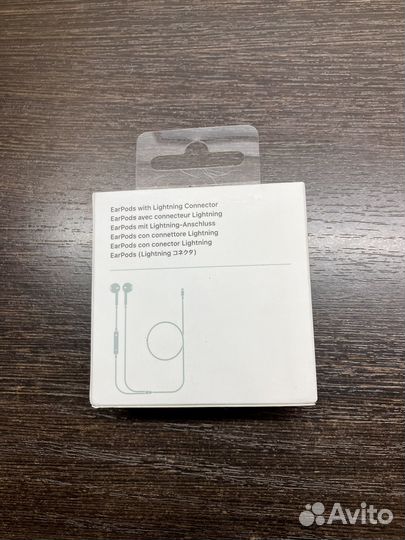 Наушники apple earpods lightning