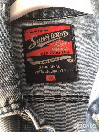 Джинсовый пиджак на мальчика