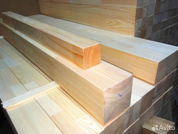 Брус из сосны 100х150мм, гост