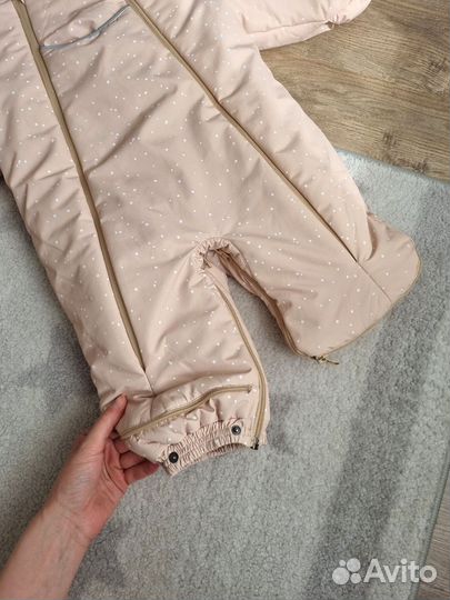 Детский зимний комбинезон-трансформер для девочки