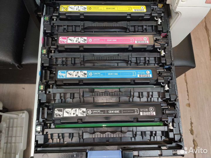 Цветной лазерный принтер А4 HP Pro 400 M451dn