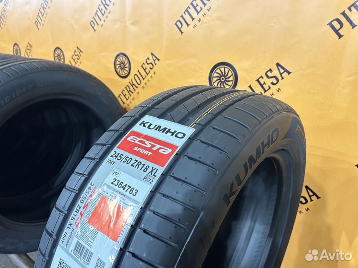 Kumho Ecsta Sport S PS72 245/50 R18 104Y