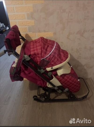 Санки коляска ника