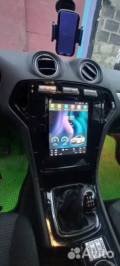Android магнитола в стиле Tesla Ford Mondeo 4