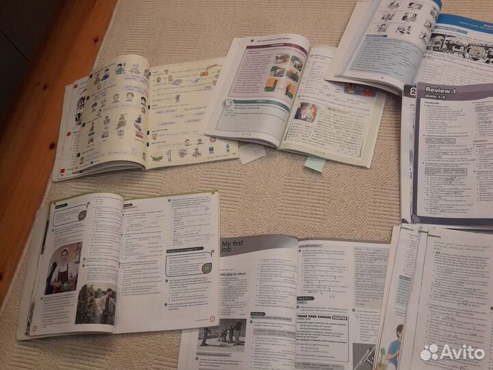 Англ яз Кембридж учебники и раб тетр б/у