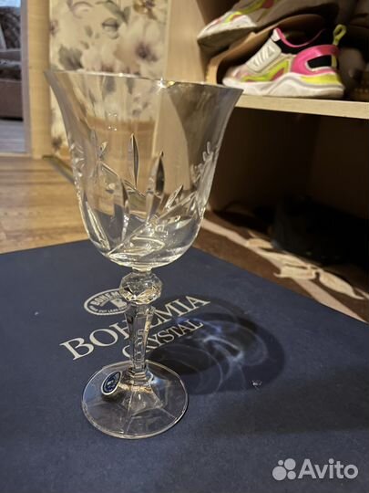 Богемский хрусталь (6 бокалов)