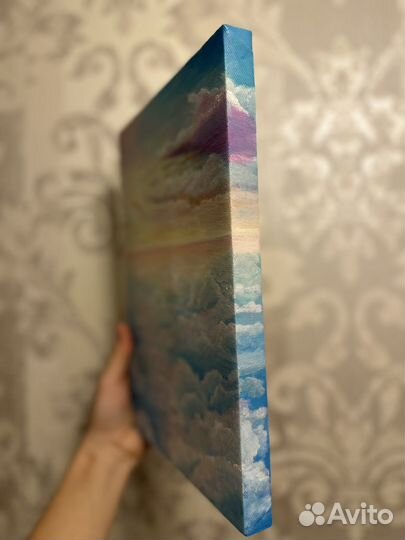 Холст. Масло. Картина 