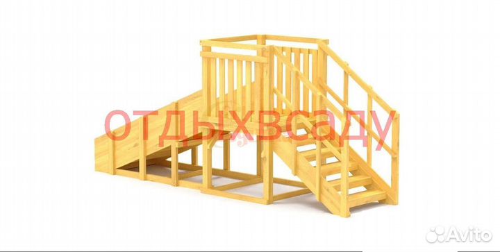 Зимняя горка