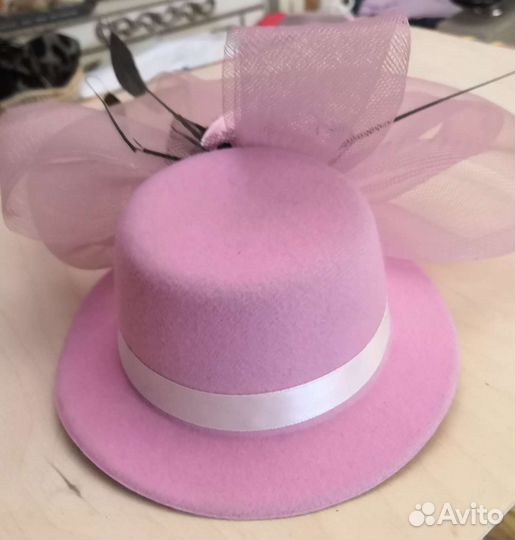 Шляпка вуалетка