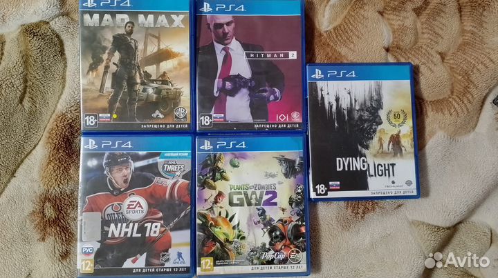Игры для PS4 диски