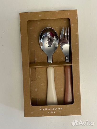 Набор столовых приборов для детей Zara home новый