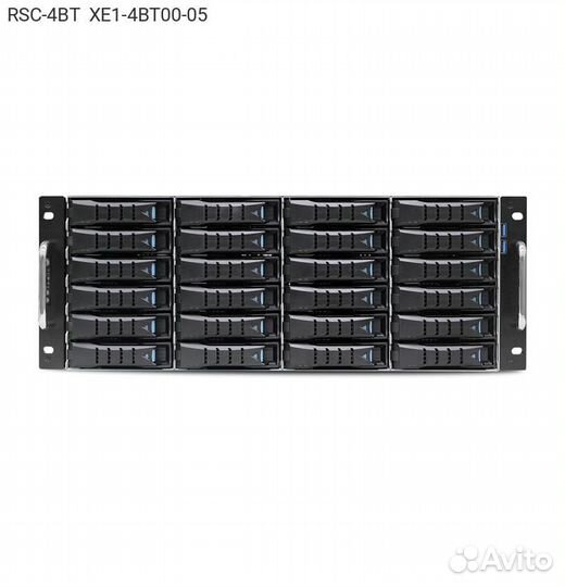 Корпус AIC RSC-4BT Rack 1200Вт Чёрный 4U, RSC-4BT