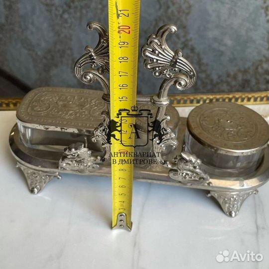 Старинный туалетный набор