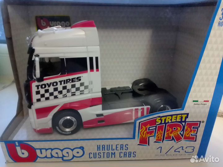 Модели Mercedes Actros/Volvo Bburago 1:43