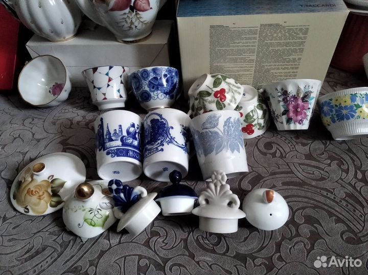 Сливочники,чашки,тарелки,блюдца лфз