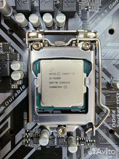 MB Gigabyte H310M H 2.0 + CPU i3 9100F 3.6Ghz