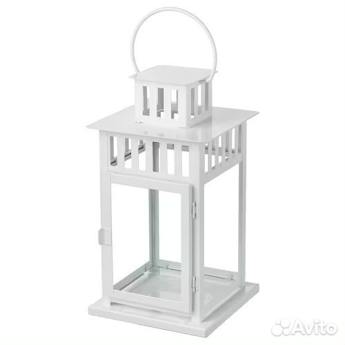 Фонарь для формовой свечи IKEA Борбю 28см