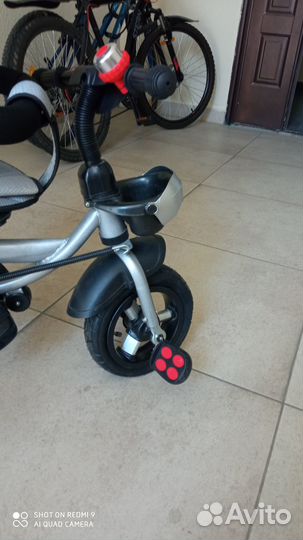Детский велосипед с ручкой бу