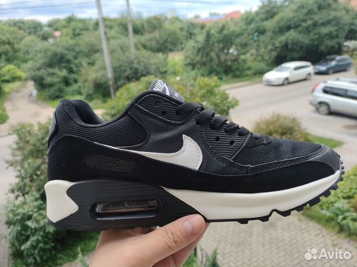 Кроссовки nike air max 90 черные