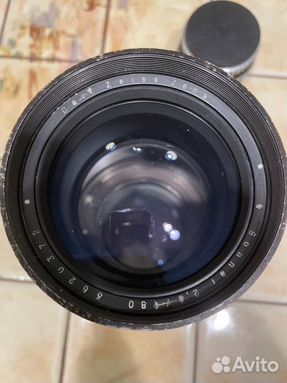 Объектив Carl Zeiss Jena Sonnar 180 2.8