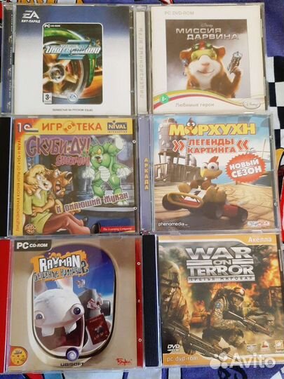 Компьютерные игры диски
