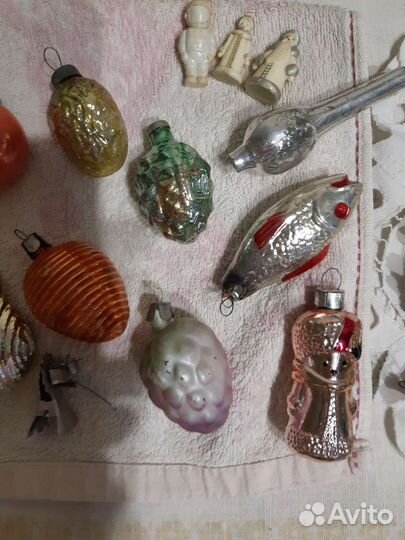 Елочные игрушки СССР