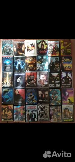 Коллекция dvd дисков с фильмами
