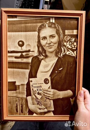 Выжигание портретов на дереве