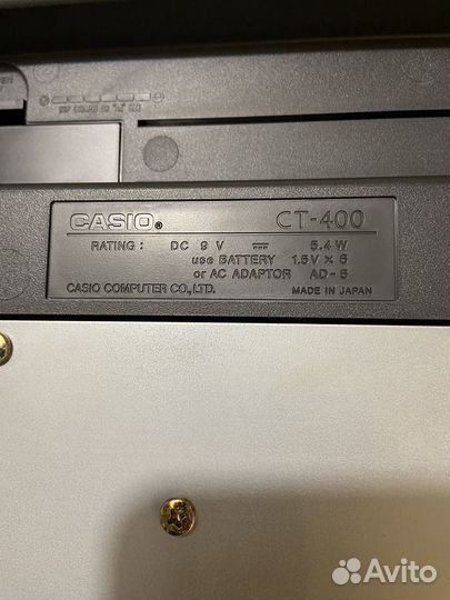 Синтезатор casio