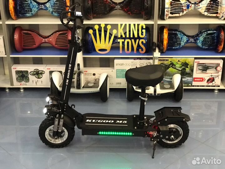 Электросамокат Kugoo M5 (Jilong) 1200W/23Ah/48V