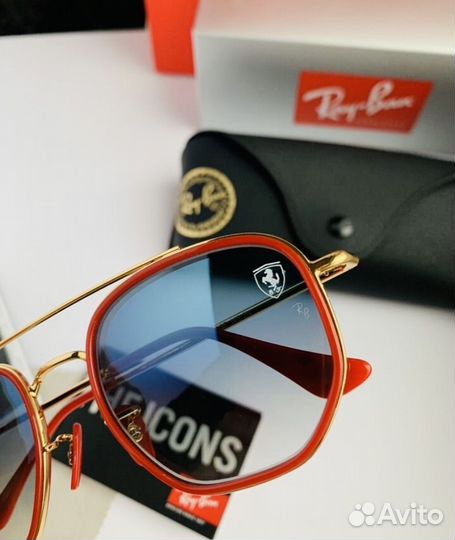 Очки ray ban ferrari мужские