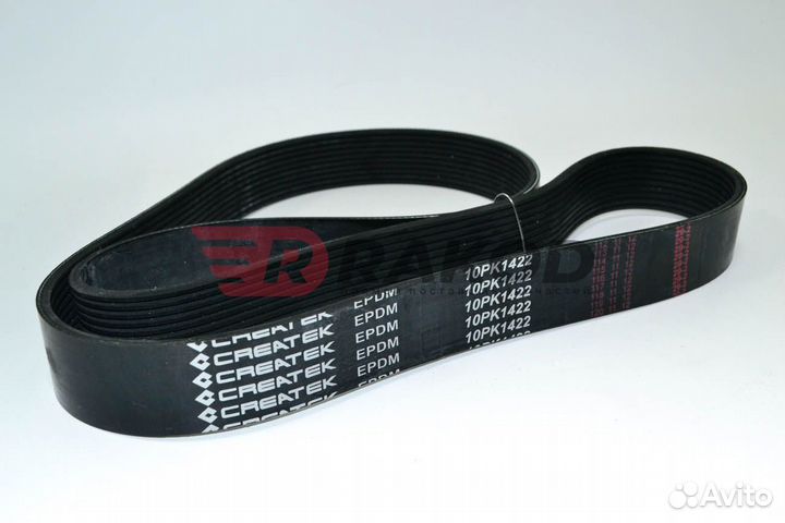 Ремень shaanxi 10PKx1422 WP12 вентилятора createk